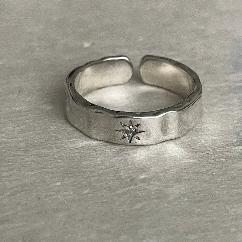 2 Star Band Rings 2