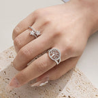Tree of Life Band Ring for Women