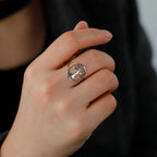 Tree of Life Band Ring for Women Silver