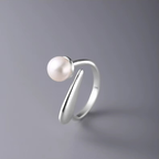Charming Ring with Pearl for Women