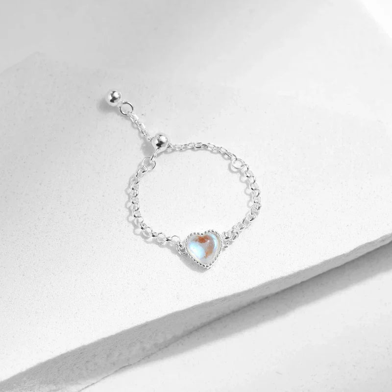 Moonstone Fertility Ring for Women