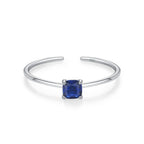 Colored Zircon Band Ring Birthstone