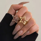 Silver Star Ring for Women