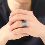 Men's Ring Metatron's Cube Silver
