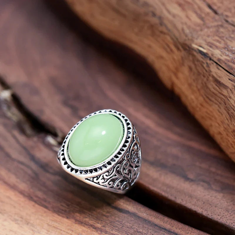 Ethnic Oval Ring