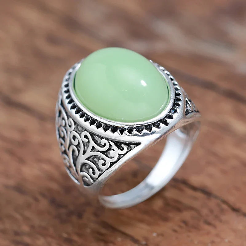 Ethnic Oval Ring