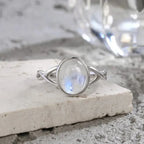 Moonstone Fertility Band Ring
