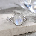 Moonstone Fertility Band Ring