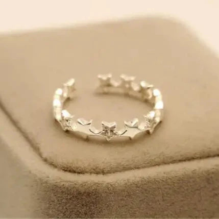 Women's Star Band Ring