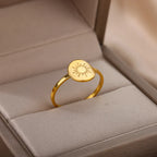 Sun Ring Women's Gold
