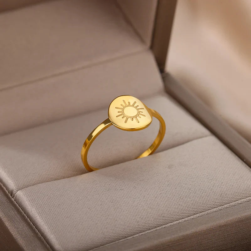 Sun Ring Women's Gold
