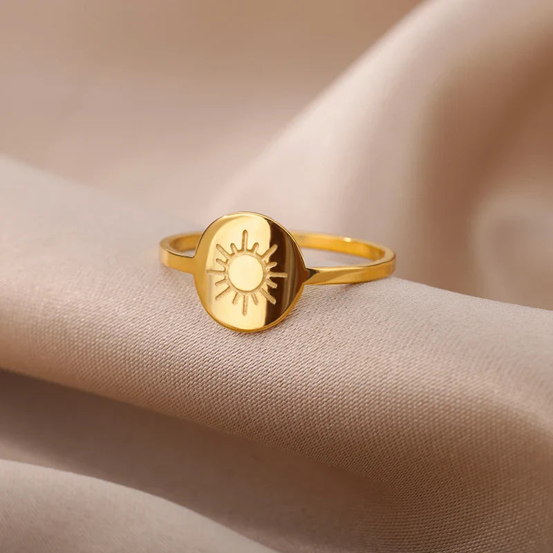 Sun Ring Women's Gold