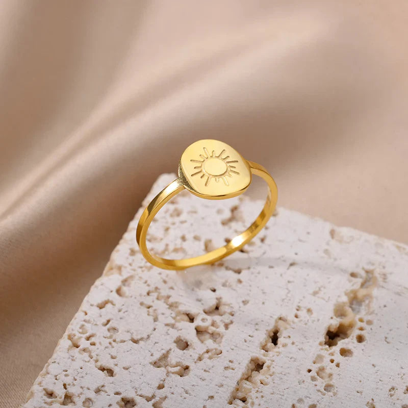 Sun Ring Women's Gold
