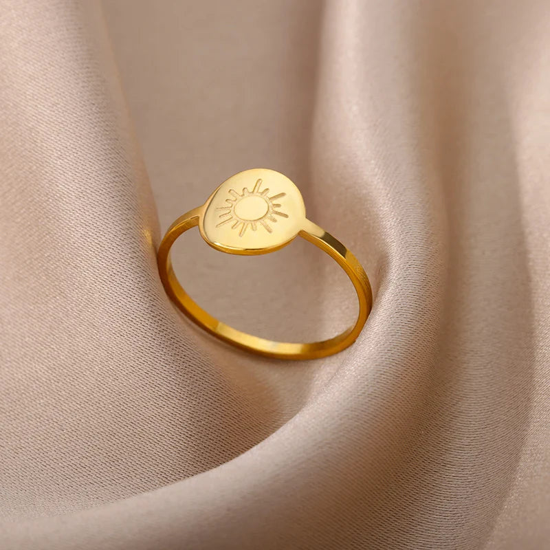 Sun Ring Women's Gold