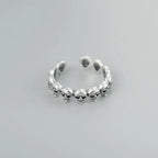 Skull Heads Band Ring