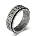Viking Men's Spinner Anti-Stress Band Ring gray