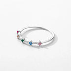 Women's rainbow ring