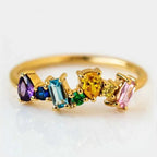 Women's rainbow ring