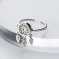 Dreamcatcher Ring in silver