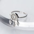 Dreamcatcher Ring in silver