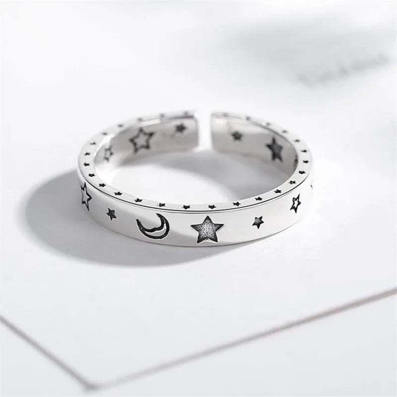 Ring with Astrological Stars