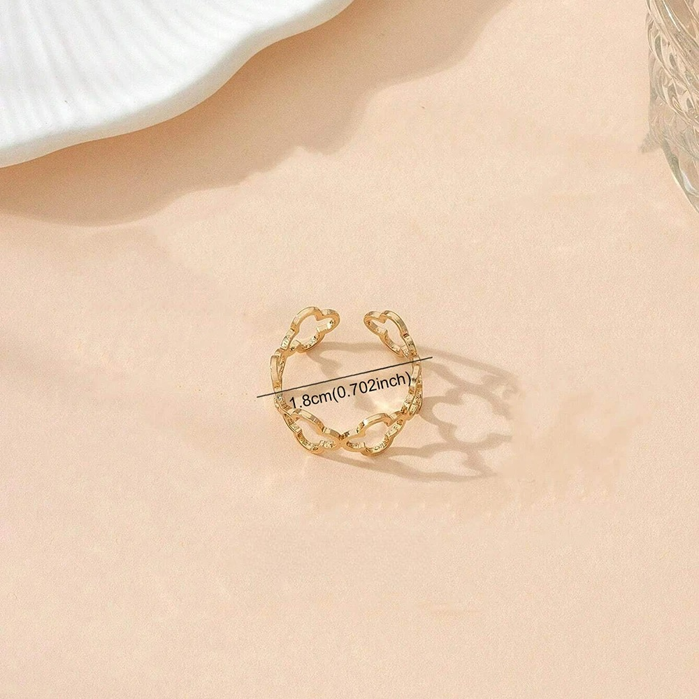 Lucky Four-Leaf Clover Ring