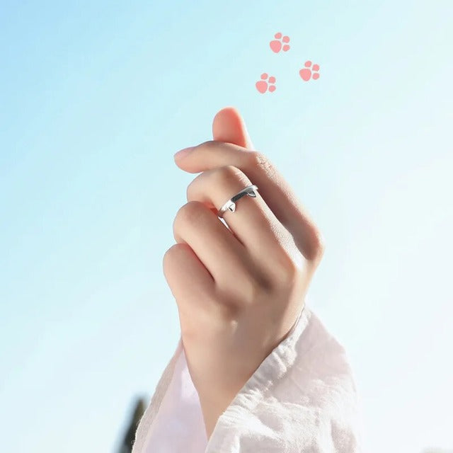 Cat Hug Ring