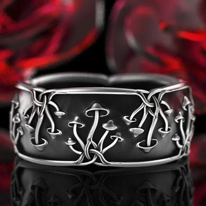 Mushroom Ring for Men