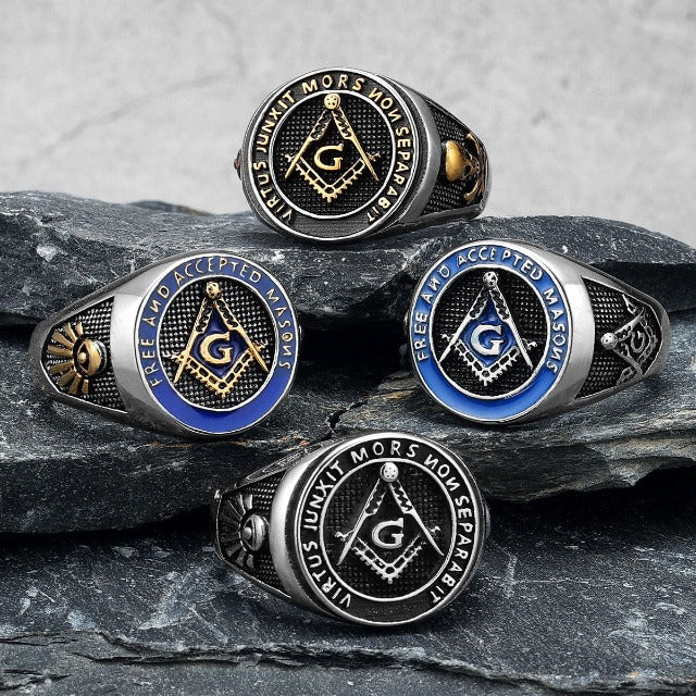 Freemasonry Signet Ring Men’s Ring
