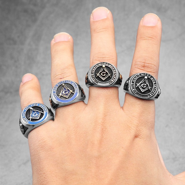 Freemasonry Signet Ring Men’s Ring