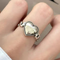 Silver Heart Ring