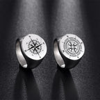 Compass Ring Compass Rose Band style 1
