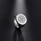 Compass Ring Compass Rose Band style 1