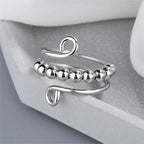 Anti-Anxiety Ring for Women silver