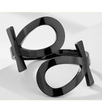 Egyptian Ankh Cross Ring Signet Ring Ancient Egypt Black