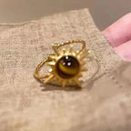 Tiger Eye Protection Ring