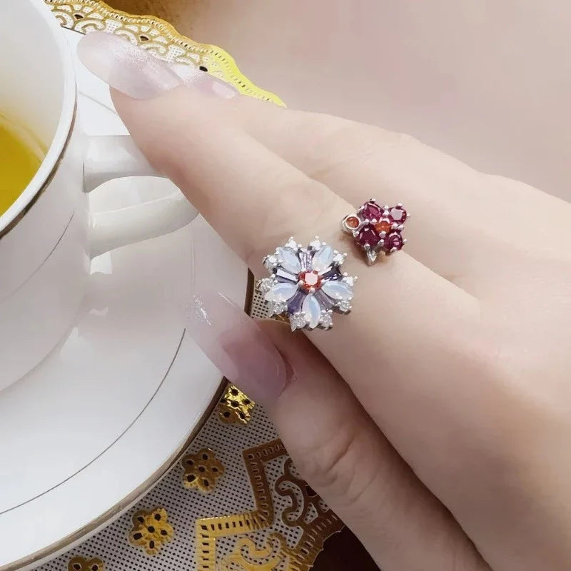 Duo of Flowers Ring - Exception®