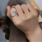 Egypt Horus Eye Oudjat Silver Ring