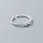 Women's Infinity Silver Ring