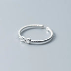 Women's Infinity Silver Ring