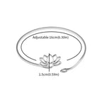 Fine Lotus Flower Women’s Ring