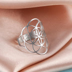 Life Seed Ring Women Silver Ring