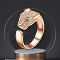 Cheetah Ring in rose gold