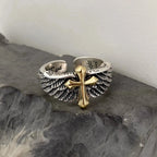Men's Cross Christian Ring