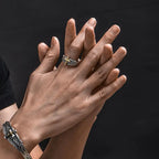 Men's Cross Christian Ring