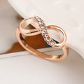 Rose Gold Infinity Ring