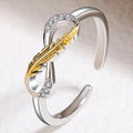 Infinite Feather Ring