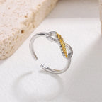 Infinite Feather Ring