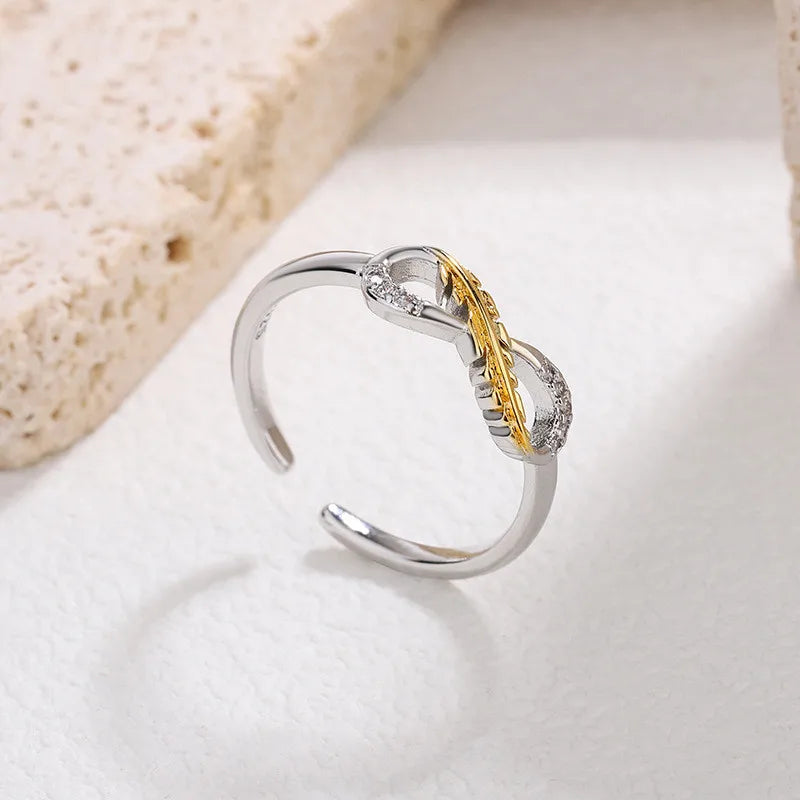 Infinite Feather Ring