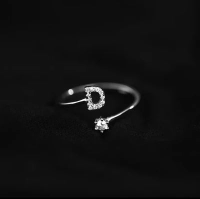 Women's initial ring d